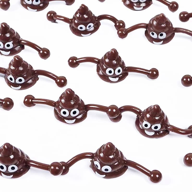 Ensemble de 8 jouets de jeu de caca de tir amusants, cadeaux de fête d'anniversaire pour enfants, ré