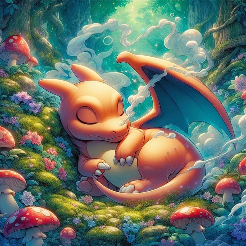 Puzzle de dessin animé Pokemon Pikachu Dragon, 1024 pièces, jeux d'activités familiales stimulants p