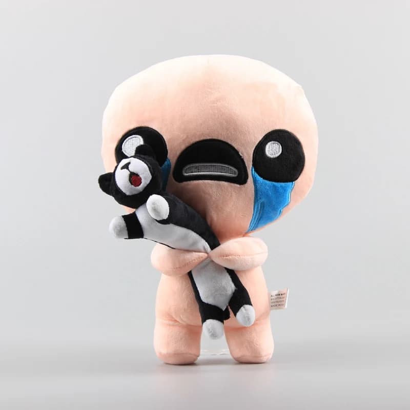 30 cm la reliure d'Isaac jouets en peluche ISAAC avec chat noir en peluche doux animaux en peluche j