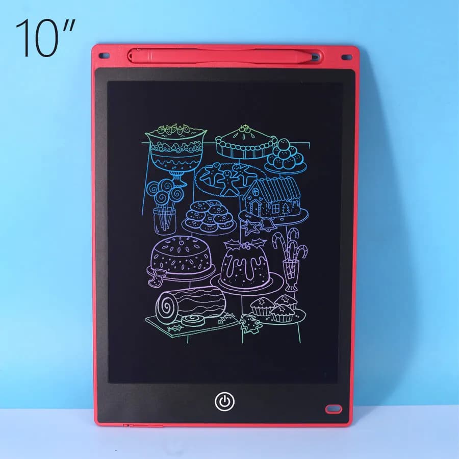 10 "tablette d'écriture tablette d'écriture électronique tablette de dessin écran LCD tablette d'écr