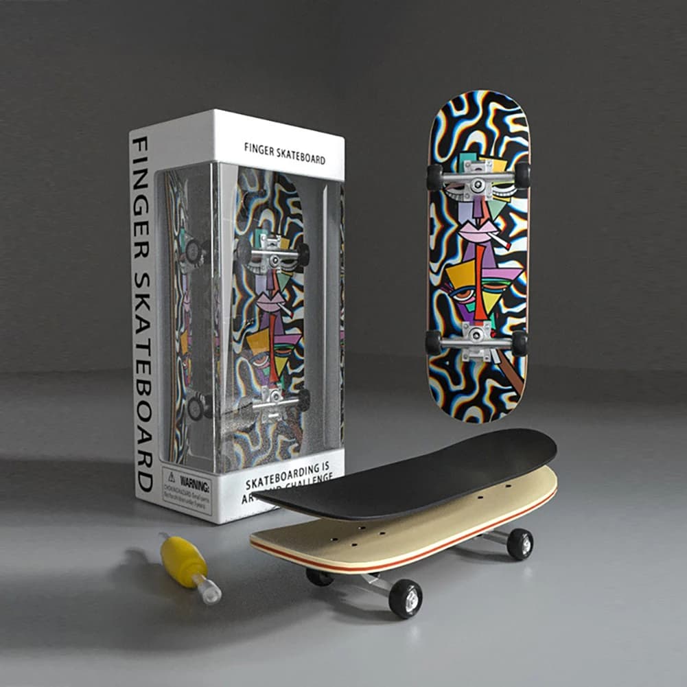 Jouet en bois d'érable, planches à roulettes, loisirs, nouveauté, Anti-Stress, touche sensorielle, M
