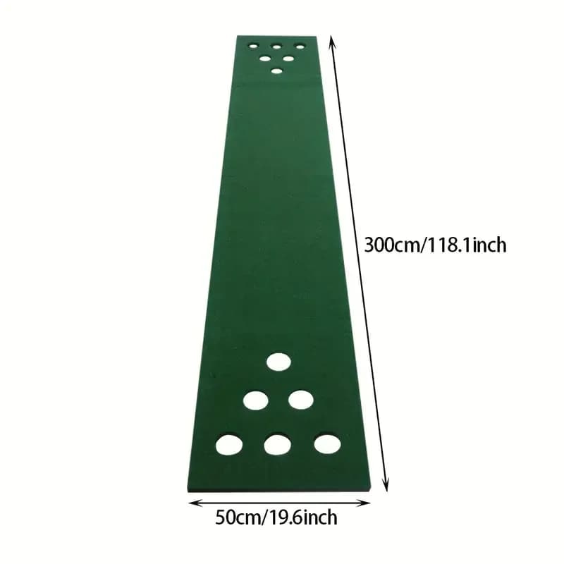 Ensemble de jeu de mise au Pong de Golf avec bordure avant pour intérieur et extérieur, aide à l'ent