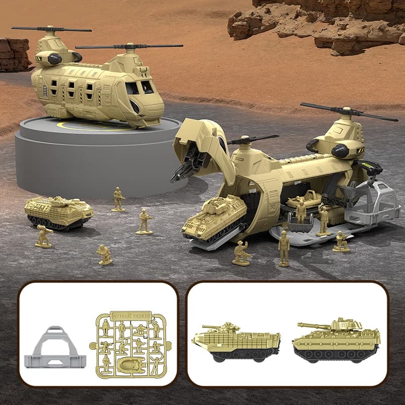 Ensemble de jouets modèles d'avions de transport pour enfants, idéal comme cadeau pour les garçons e