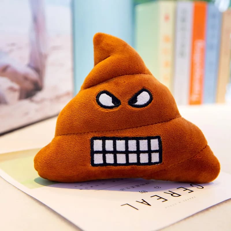 Jouets en peluche d'expression de caca, poupée en peluche amusante et freative, envoyer un ami, cade