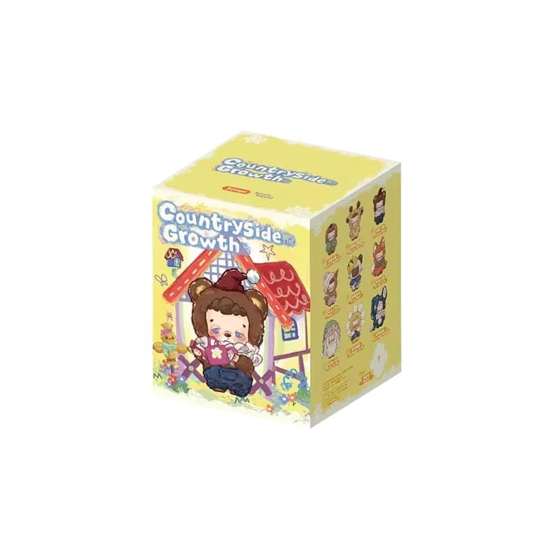 JOTOYS KNOW KNOW MONSTER Série Croissance Campagne Boîte Mystère de Jouets en Peluche, Figurines Ani