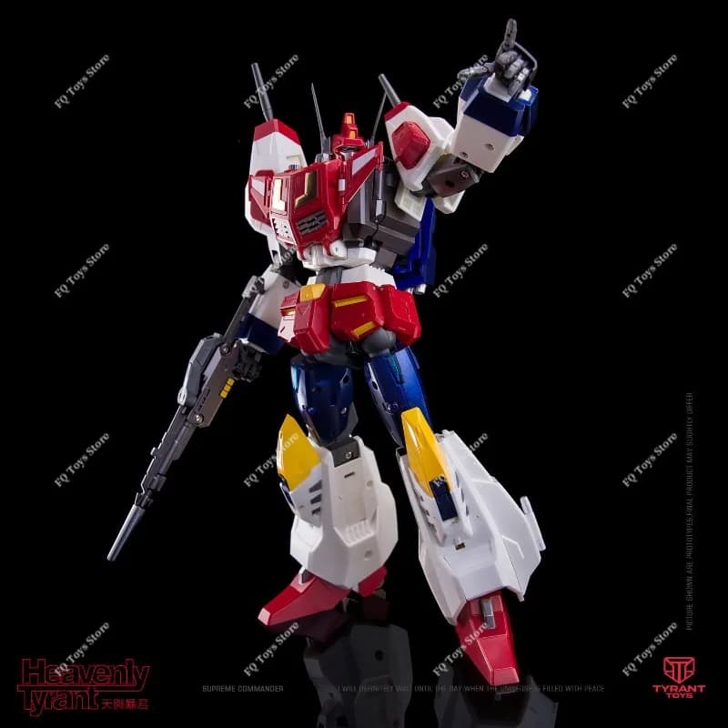 En stock TYRANT TOYS T01 Sky et Tyrant Star Victory Struggle Transformation Toy 24cm Modèle articulé