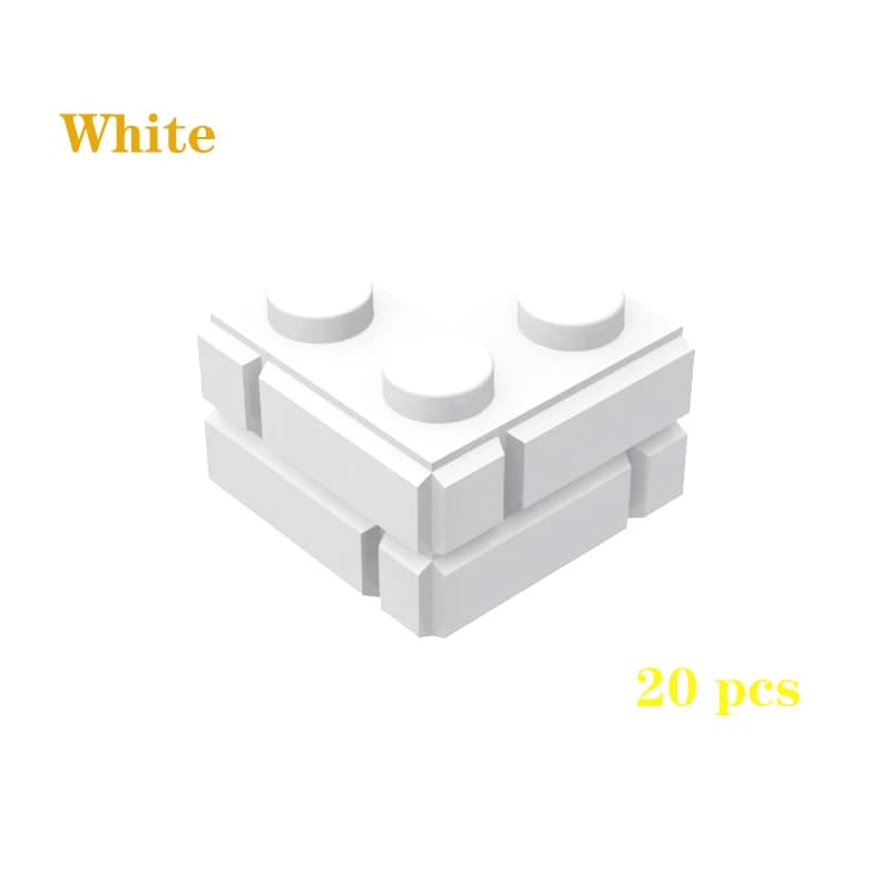 Blocs de Construction à monter soi-même, figurines murales, briques 1x2 1x3 1x4 points, jouets créat