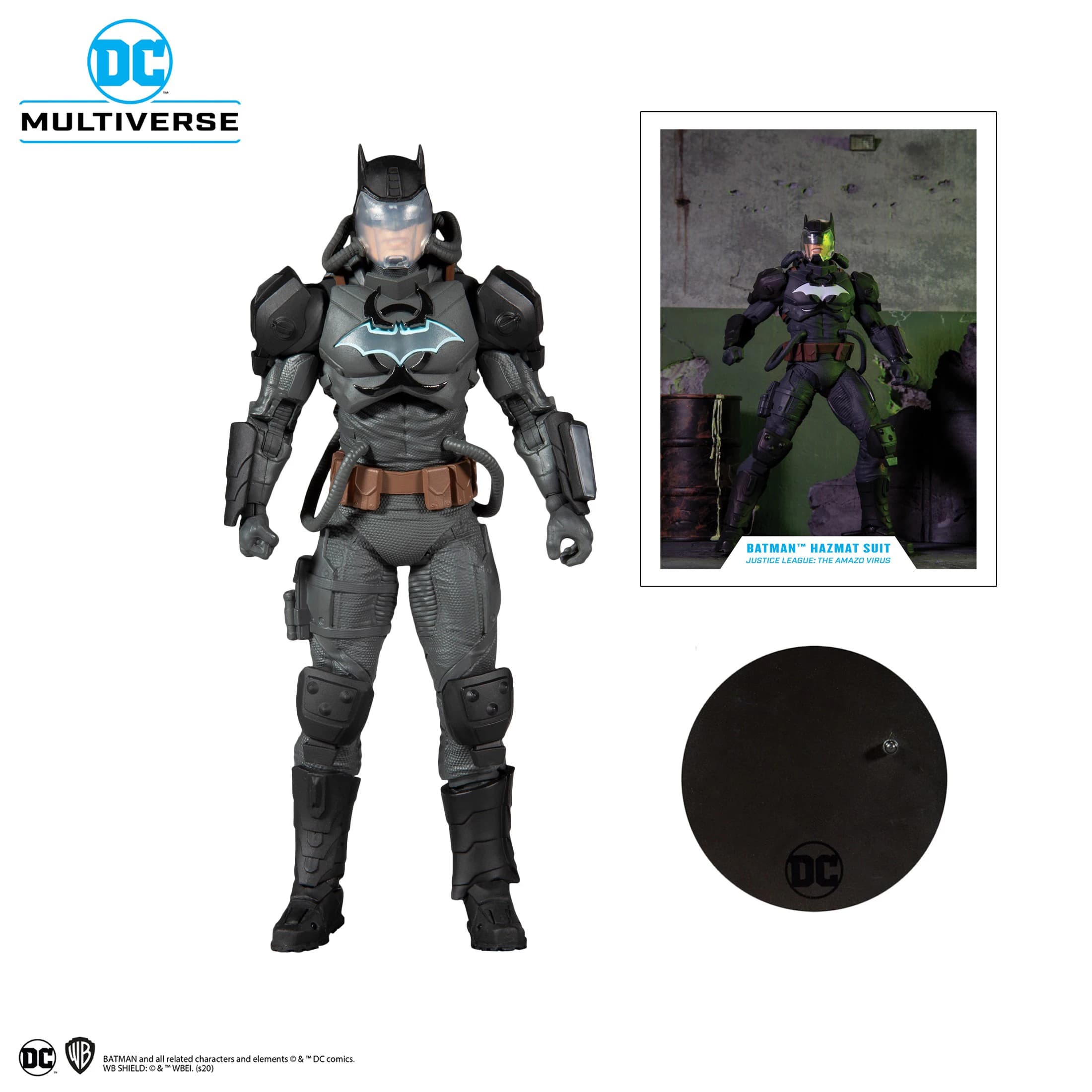 Figurines articulées Batman, Batgirl et Monarch de l'Asile d'Arkham, jouets modèles 17 cm