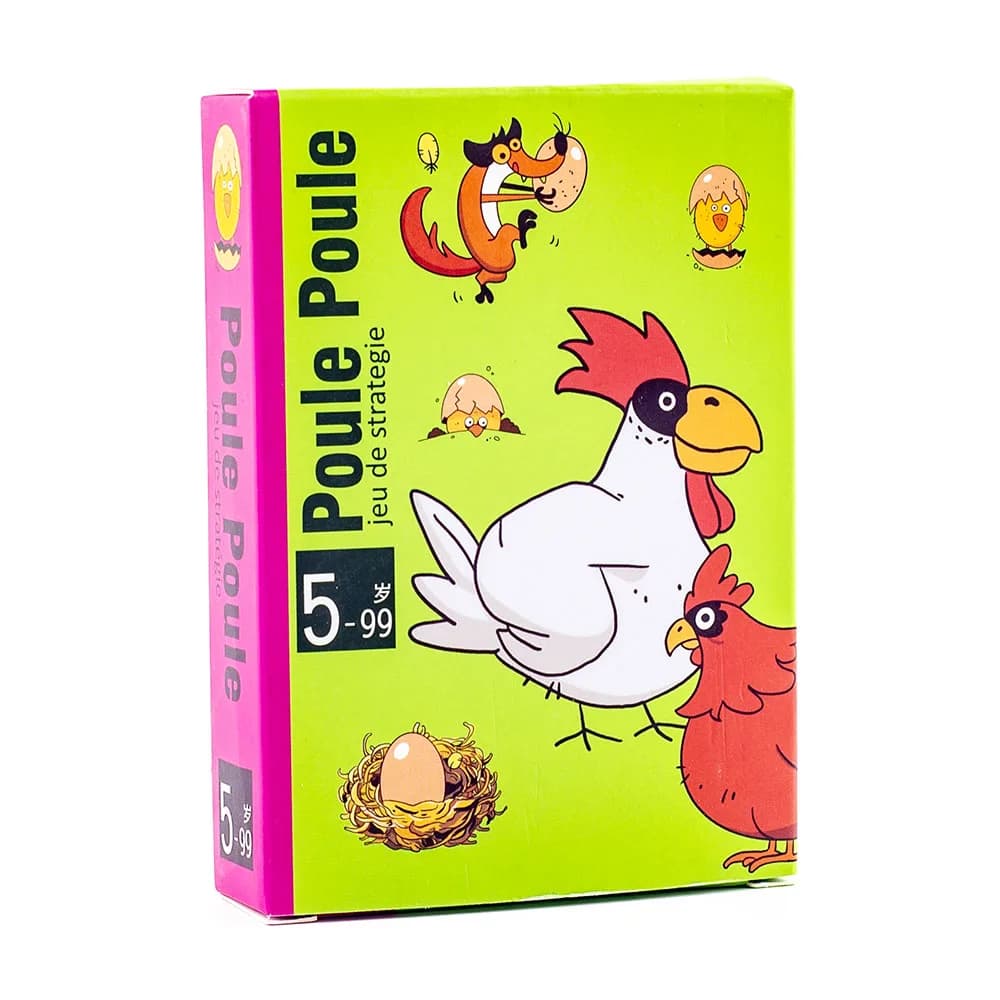 Jeu de société 10,5*7,5 cm, jeu de cartes décontracté Chicken Chiu Chiu Piou Piou, jouets intellectu