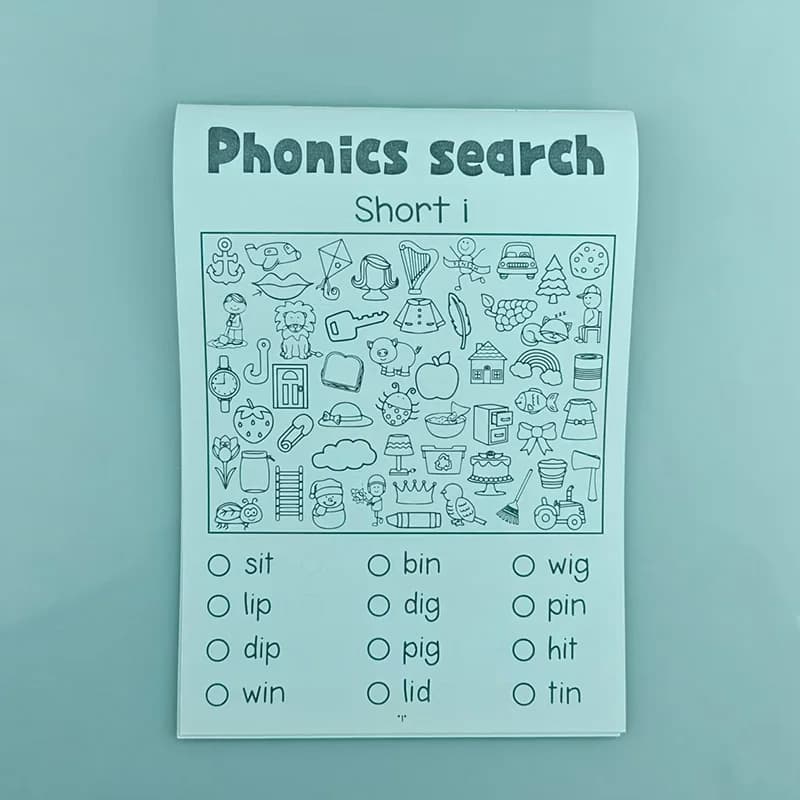 Livres de jeux pour enfants, livres de recherche d'objets et de coloriage, guides de coloriage basés