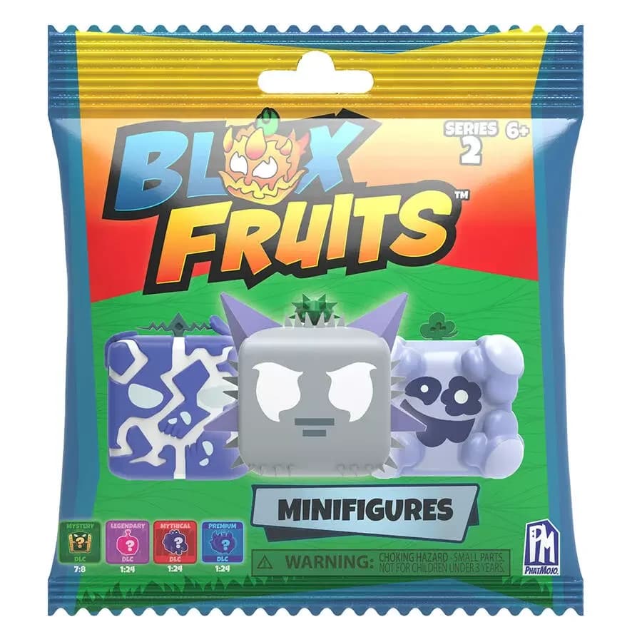 BLOX Fruits Allosaurus Fruit Game Mystery Figure Toy With Double DLC Code Blind Box Official Authent