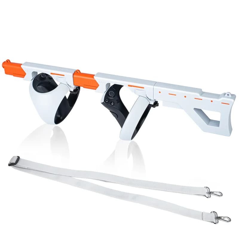 Support de pistolet VR magnétique pour PSVR2, accessoire de poignée VR 3-en-1 avec sangles d'épaule 