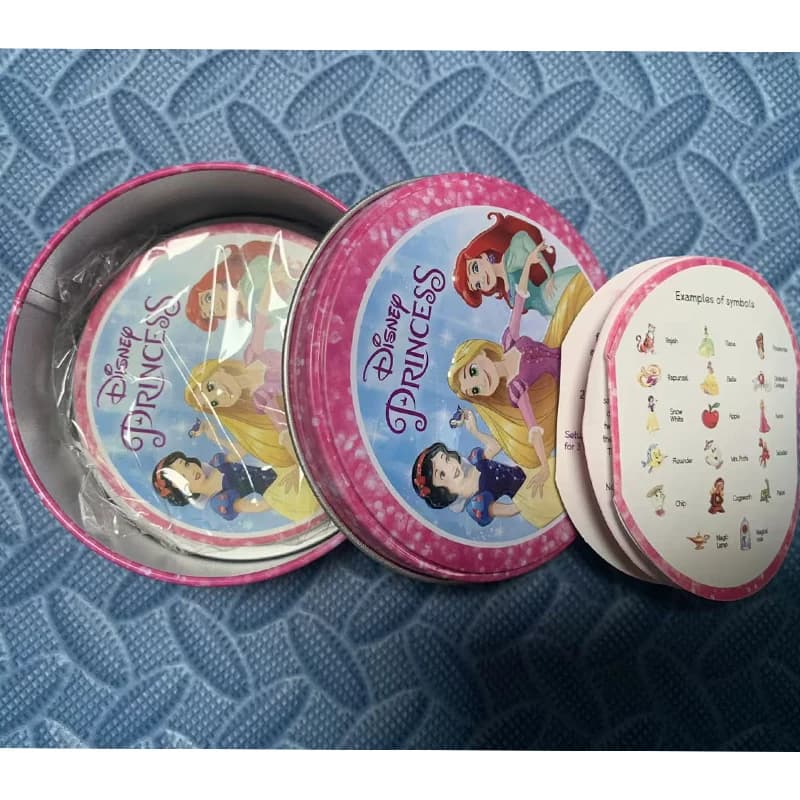 Jeux de société Disney 100 YEARS of WONDER, boîte en fer, jouets amusants pour la famille, les vacan