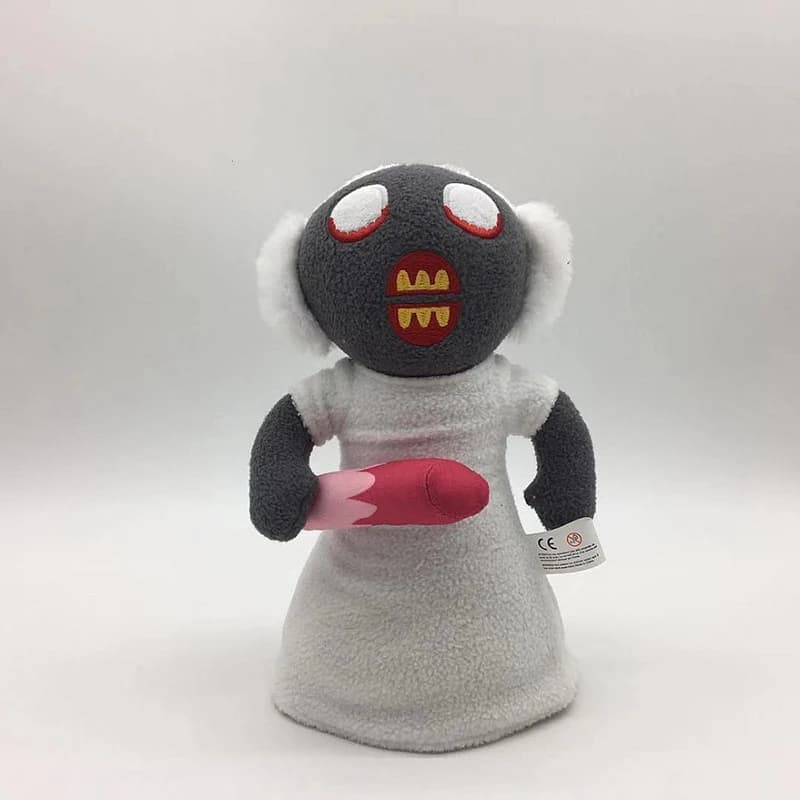 Animaux en peluche de film de dessin animé d'Halloween, jeu d'horreur, grand-mère, jouets à collecti