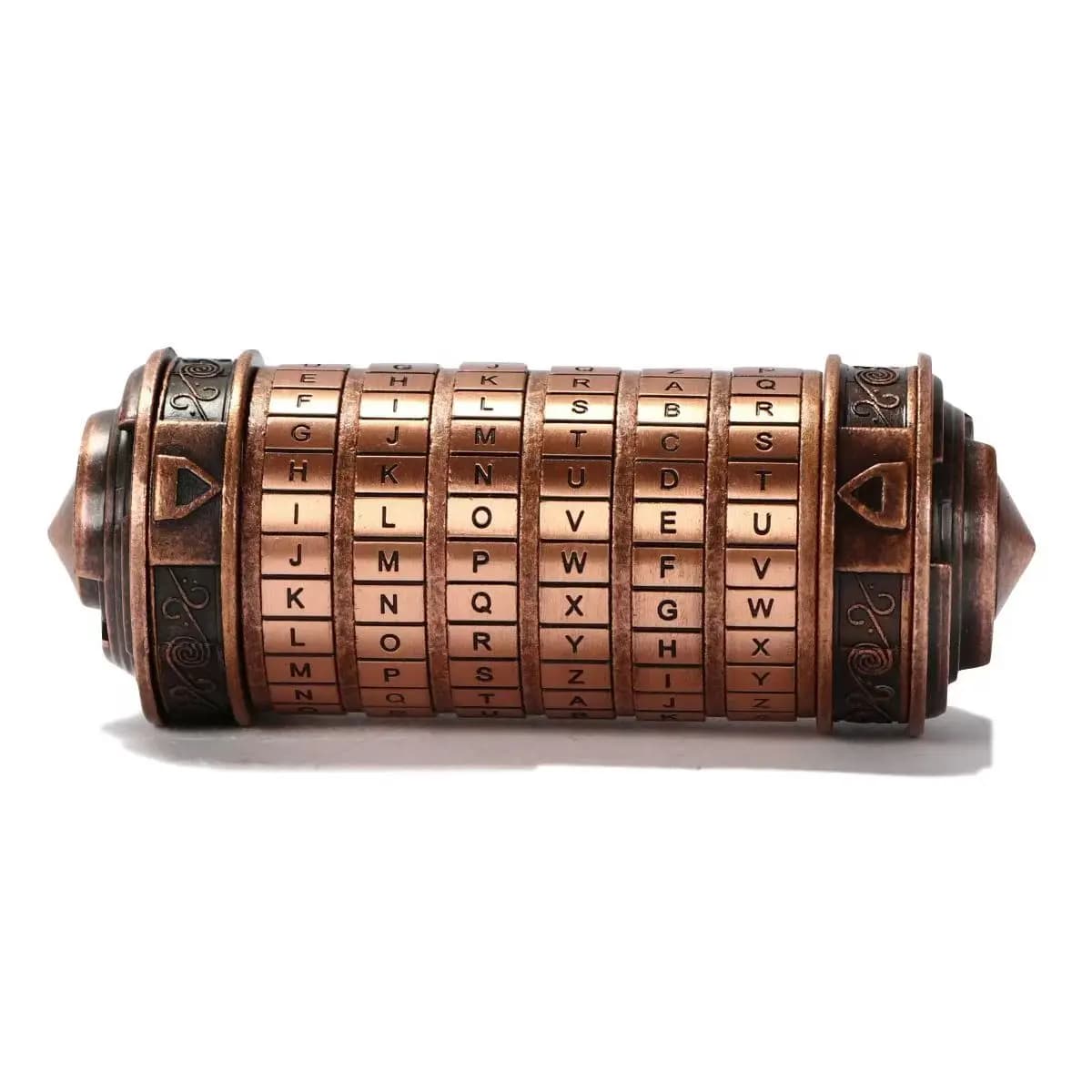 Mini boîte à puzzle à verrouillage, thème du code Da Vinci avec compartiment, cadeau d'anniversaire 