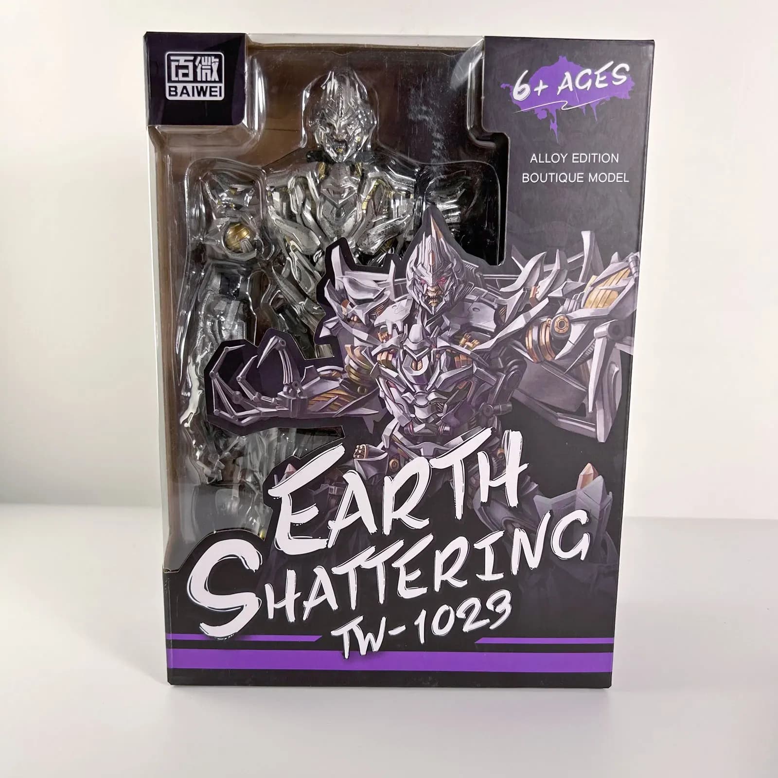 BAIWEI – jouets transformés TW1023 Mega Galvatron, chef-d 'œuvre KO, figurine d'action, modèle de fi