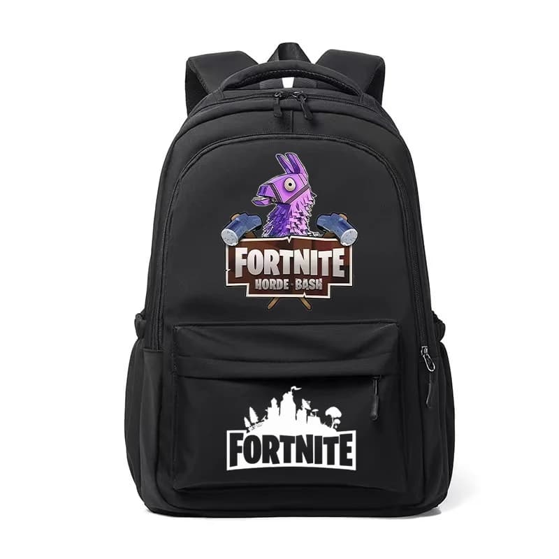 Sac à dos décontracté de grande capacité avec imprimé Anime Fortnite, sac de rangement pour ordinate
