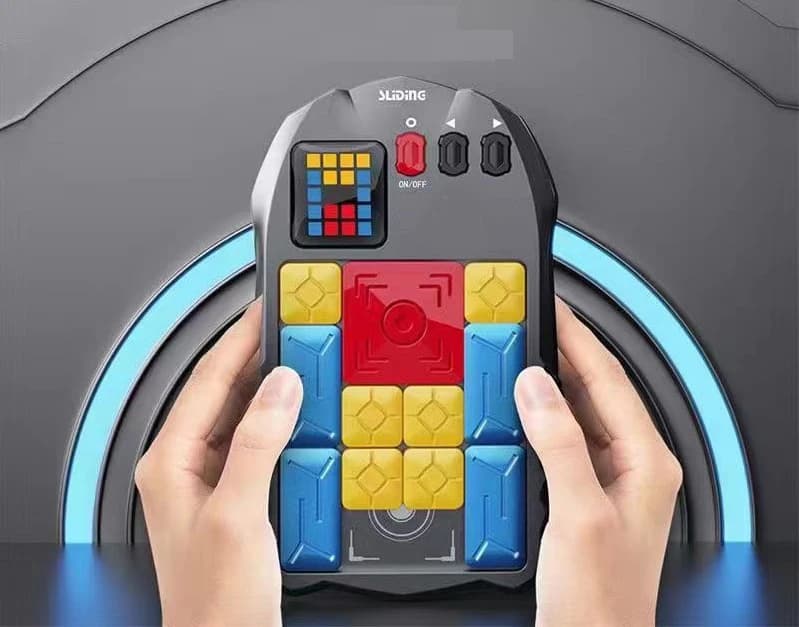 Jeu de puzzle coulissant Huarong Road avec capteur intelligent, jeu éducatif, défi d'entraînement cé