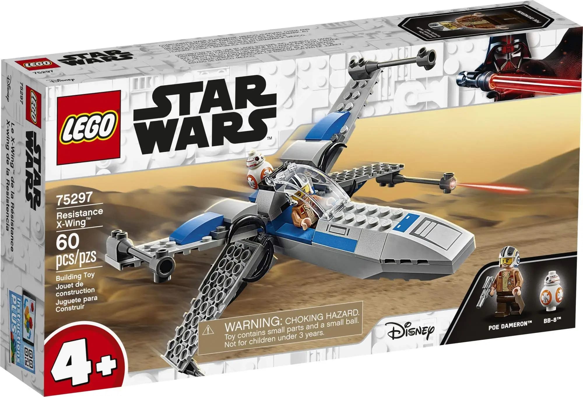 LEGO Star Wars Résistance X-Wing 75297 Kit de construction ; Jouet de construction Starfighter génia