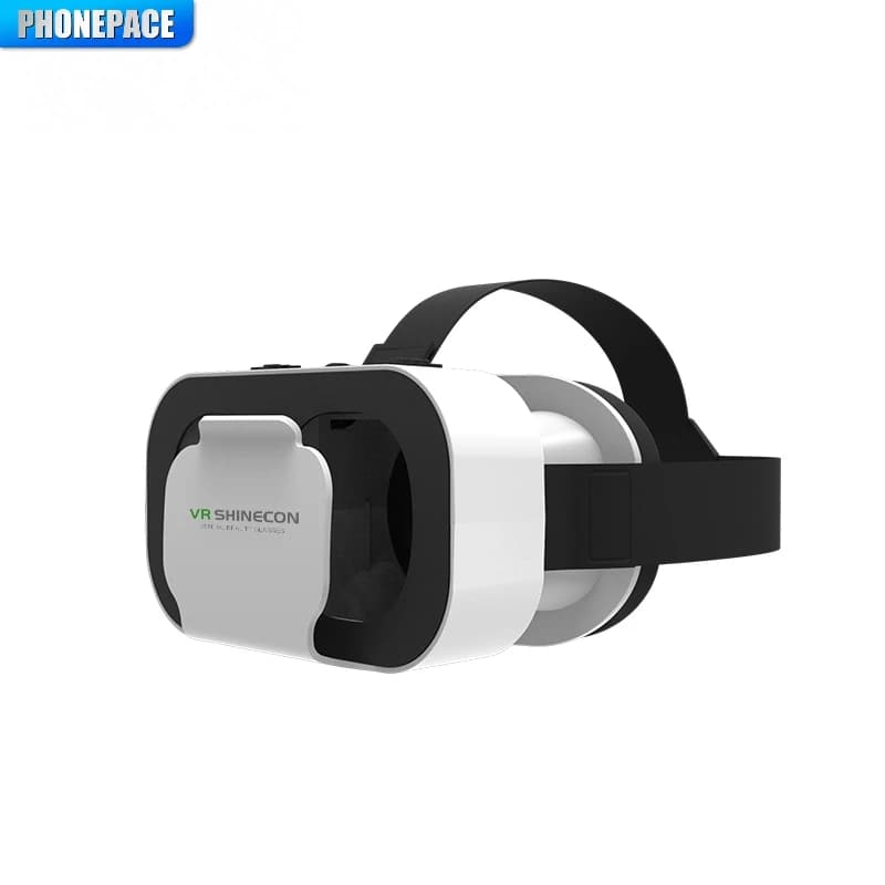 Casque de réalité virtuelle VR SHINECON 3D, lunettes VR légères avec 100 °   FOV pour téléphones 4,7