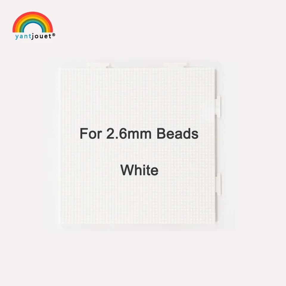 Yant Jouet 2.6mm Hama perles coloré panneau perforé blanc noir rose vert bleu modèle conseil circula