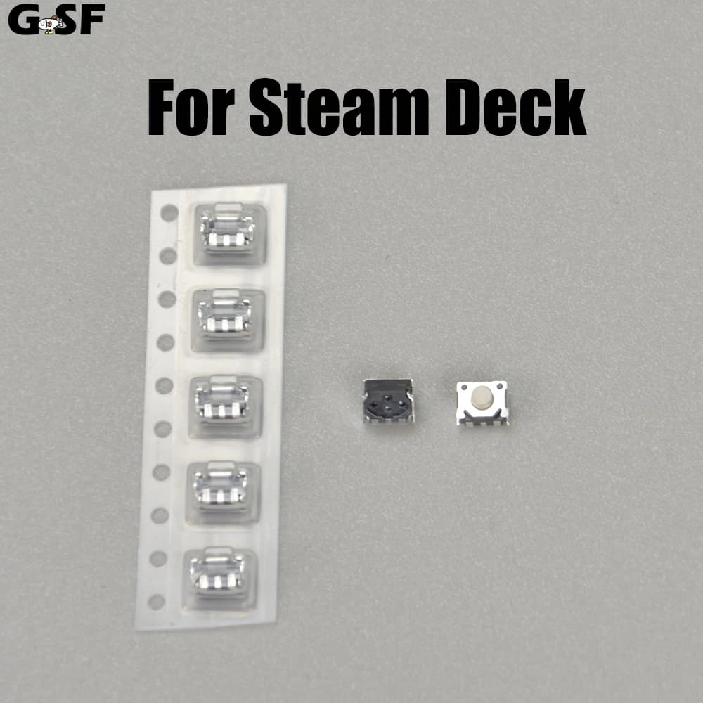 GFS 5/10/20PCS pour Steam Deck L R Gauche Droite Bouton Micro-interrupteur Clé de déclenchement d'ép