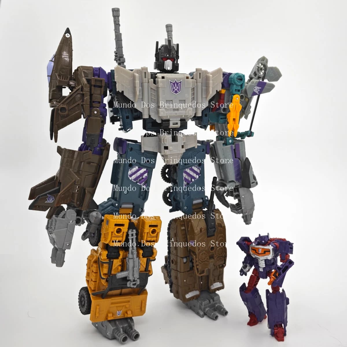 Robot de Transformation Bruticus 6 en 1, jouets HZX IDW ONE, sans boîte, ensembles de figurines d'ac