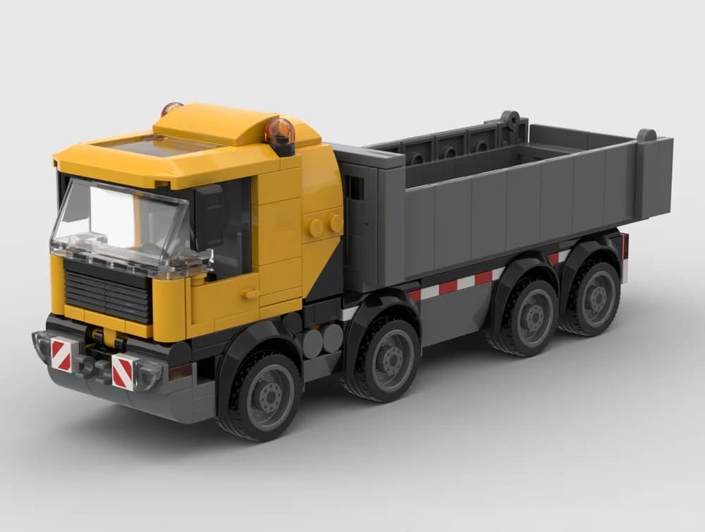 Camion benne de construction urbaine 357 pièces, blocs de construction MOC, modèle de véhicule de tr