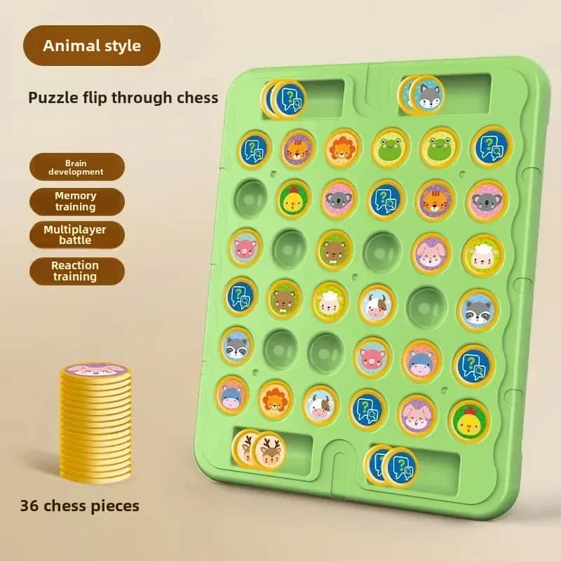 Nouveaux jeux d'échecs à rabat d'animaux, jeu de stratégie classique, réflexion cognitif Parent-enfa