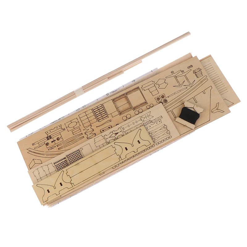 1:130 voile bricolage bateau assemblage modèle classique bateau en bois décoration bois