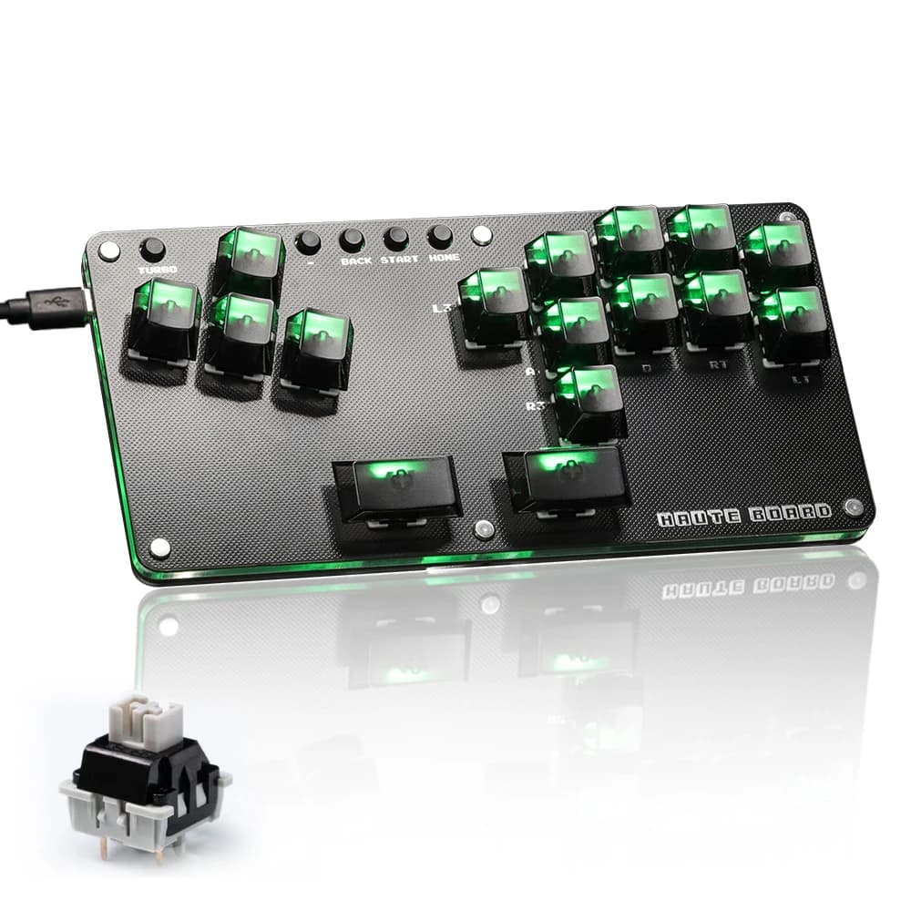 Haute42 Gamerfinger Hitbox jeu de combat Mini jeu clavier Arcade bâtons de combat pour PC/Ps3/ Ps4/S