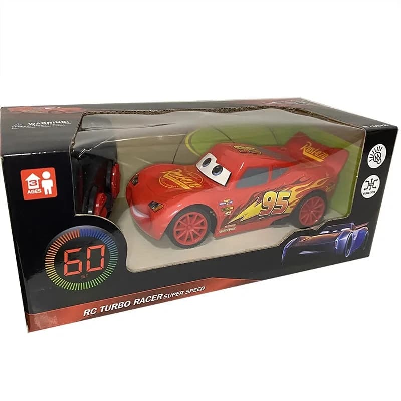 Voiture électrique télécommandée Disney Pixar Cars 3, Lightning Mcqueen, jouet pour enfants, simulat