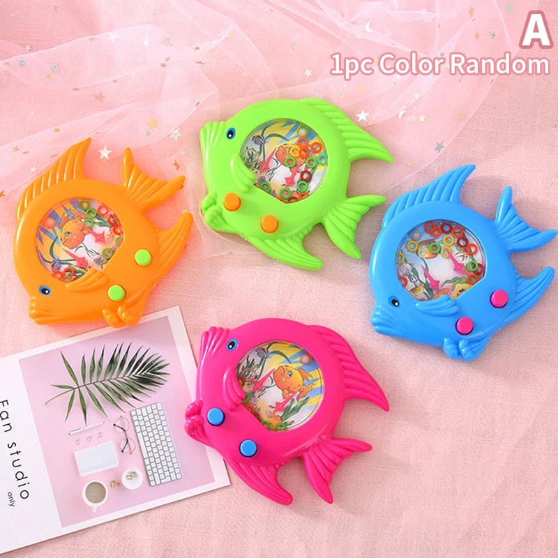 Jeu de lancer d'anneau de poisson, jouets de pêche, décompression