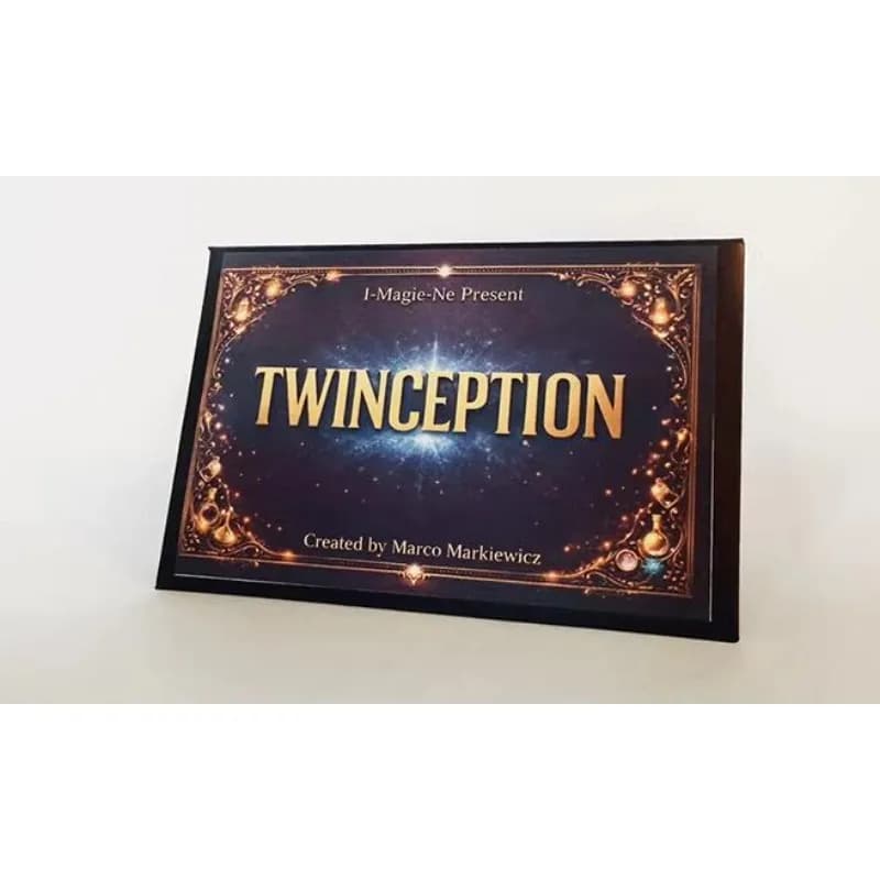 TWINCEPTION (Gimmick) par Marco Markiewicz – Tours de magie de close-up, illusions, mentalisme, prév