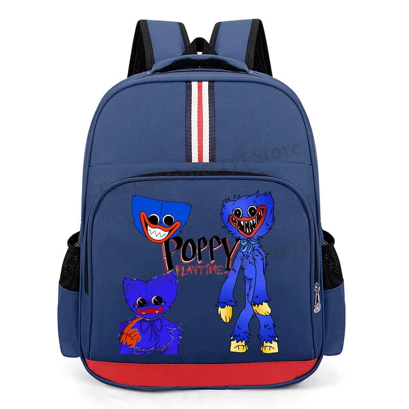 Sacs à dos Game Poppys Playtime pour garçons et filles, sac à dos Kawaii Huggy Wuggy, sacs d'école p