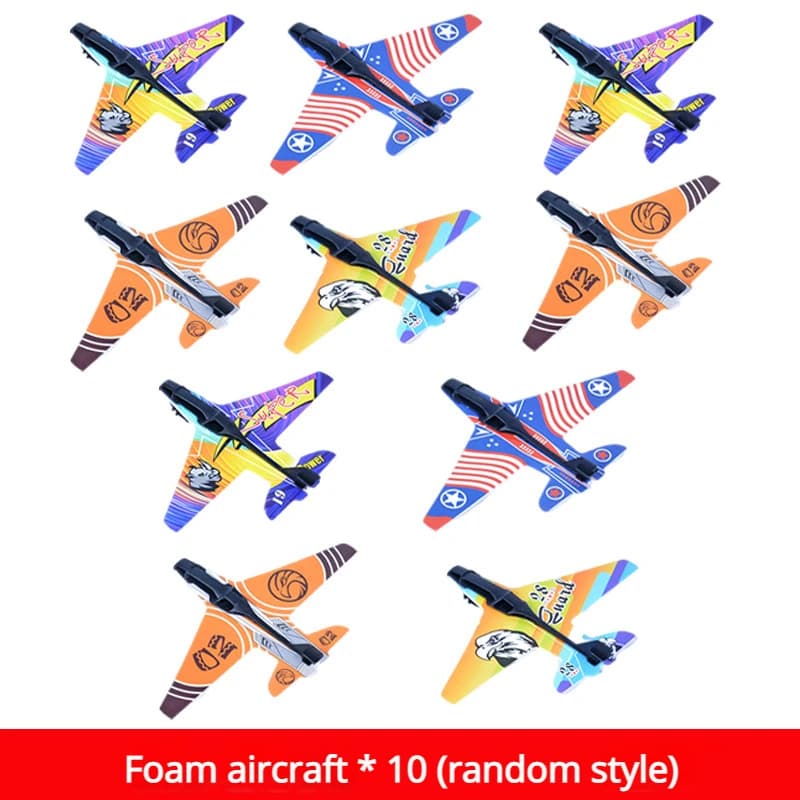 Avion d'éjection de jouet pour enfants, jeu de tir en plein air, jouet de sport parent-enfant, cadea