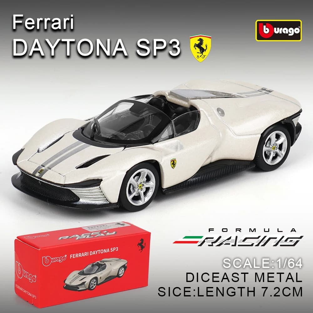 Bburago1:64 Ferrari SP3 458 599 ENZO F12 modèle petite Collection voiture en alliage modèle jouet ca