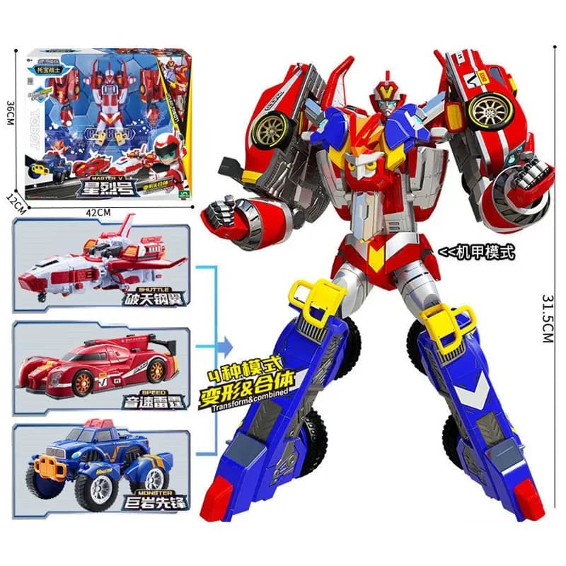 Tobot Transformation Fit Robot voiture maître V jouet ultime corée dessin animé frères Anime déforma
