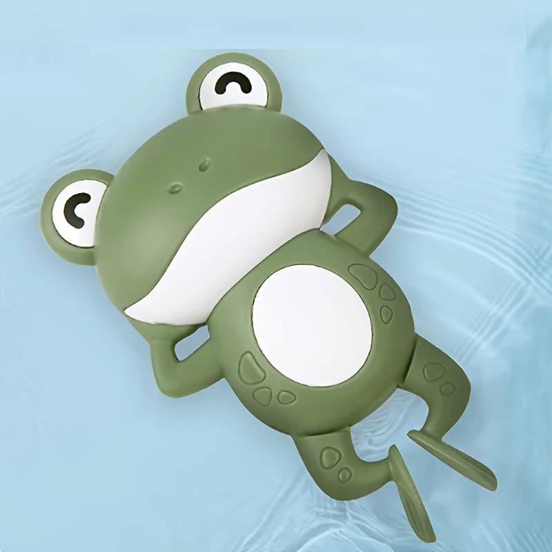 Jouet de bain de grenouille – Plastique non toxique, adapté aux jeux aquatiques, partenaire de jeux 
