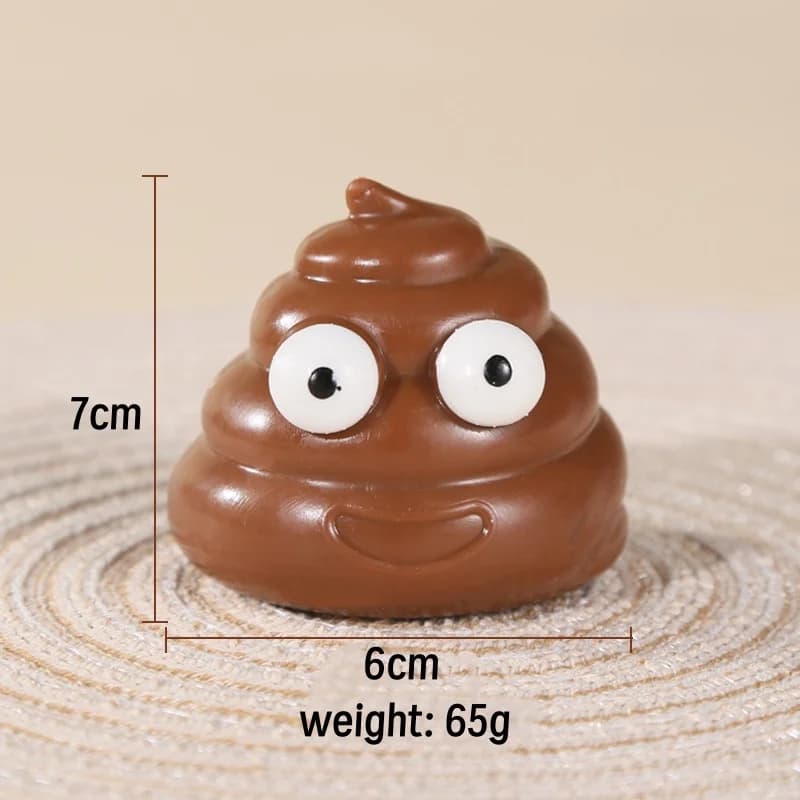 Mignon Fidget presser caca jouet balles anti-Stress soulagement du Stress sensoriel drôle caca forme