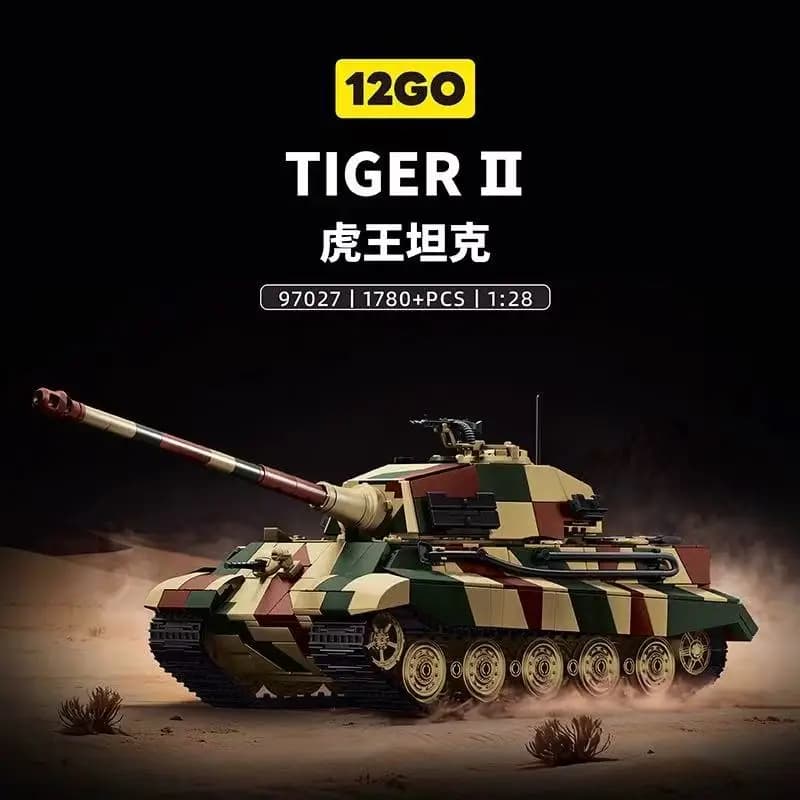 12GO 97027 Char lourd Tiger II