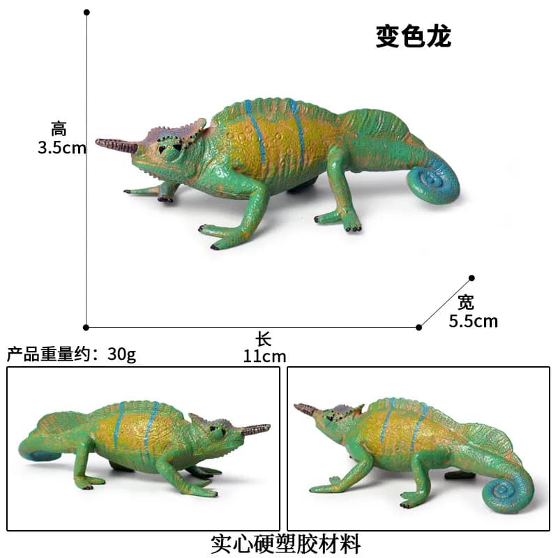 Lézard jouets jouet Gecko Animal tour Reptile fausse Simulation farce réaliste en plastique lézards 
