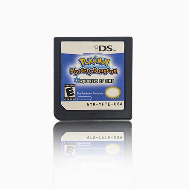 Cartouche de jeu DS de la série Pokemon Explorers of Darkness, carte de console de jeu vidéo Shadows