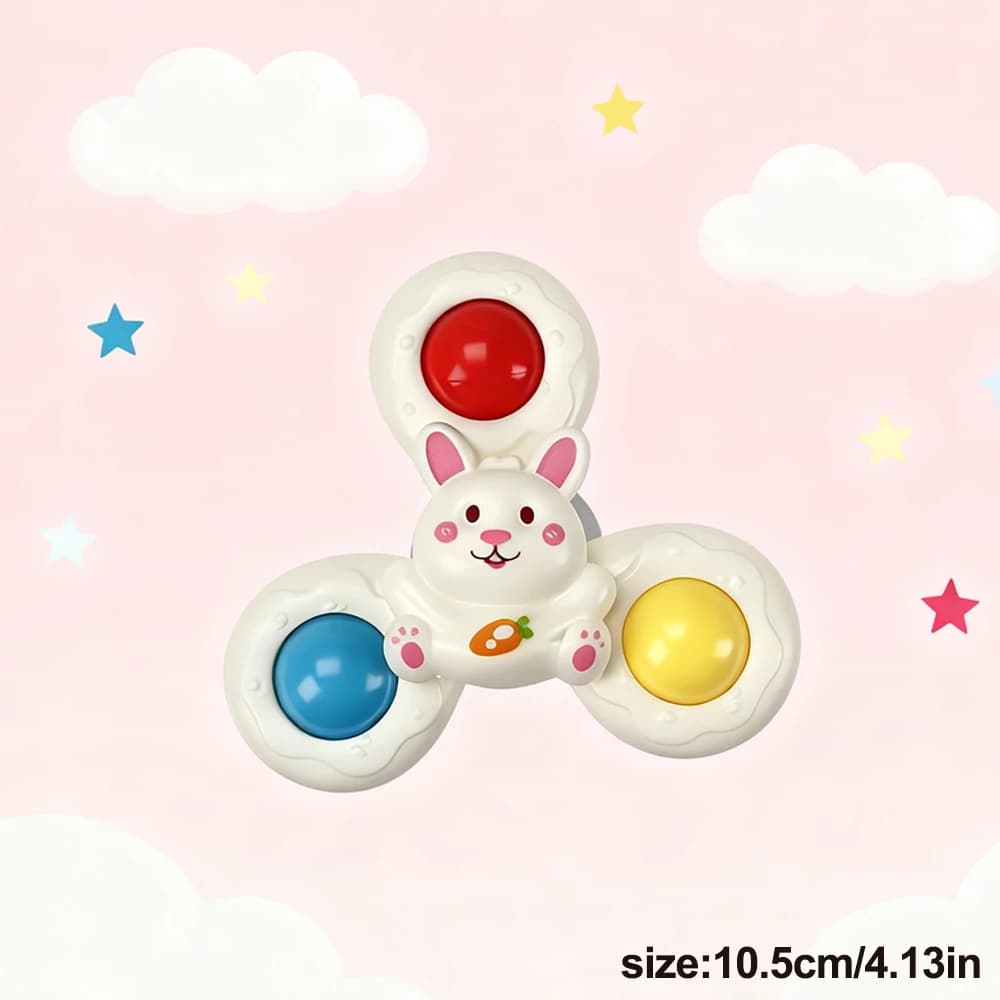 Ventouse Spinner jouet bébé bain jeu drôle jouet éducatif pour enfants infantile sensoriel anti-Stre