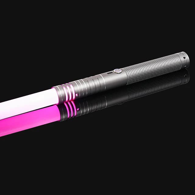 Sabre laser métallique RGB Luke, bâton lumineux Kpop, jouets clignotants pour rave, Espada Brinquedo