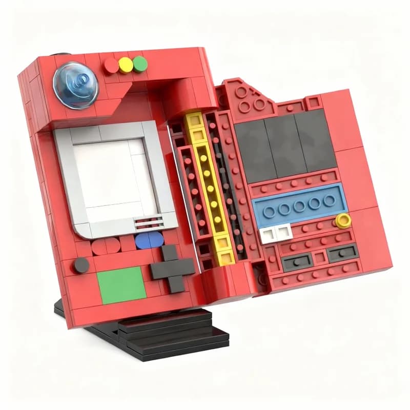 278 pièces MOC Pokedex Kanto Pokémon – Blocs de construction créatifs DIY – Cadeau, décoration, asse