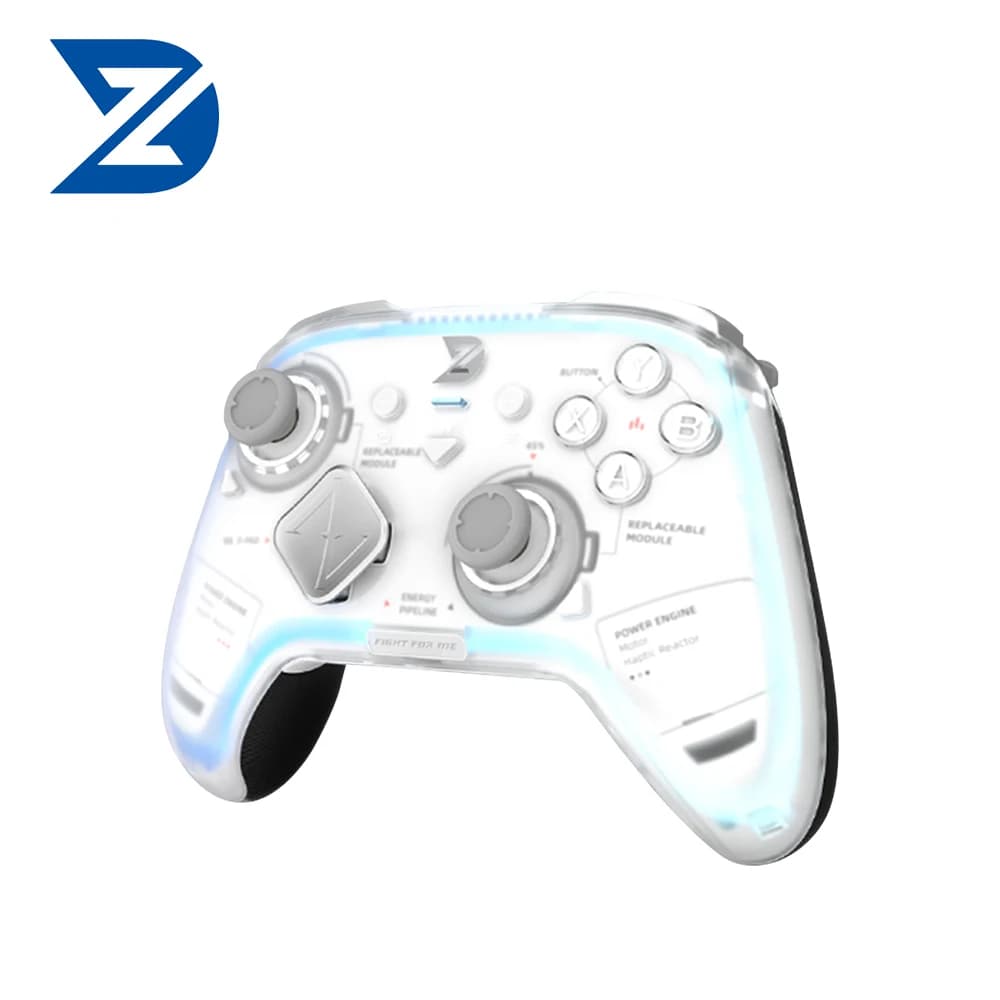 Manette de jeu ZD Ultimate Legend U28 avec batterie 1500 mAh, interrupteurs à effet Hall et micro-tr