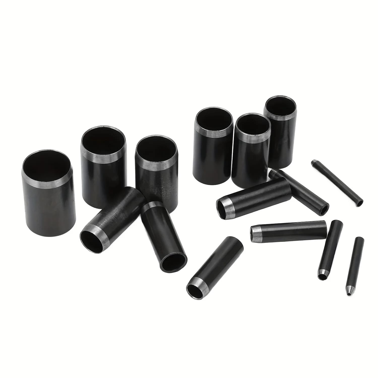 Perforateur de trous ronds de 15 tailles (1-15mm), ensemble d'outils de coupe de poinçon creux avec