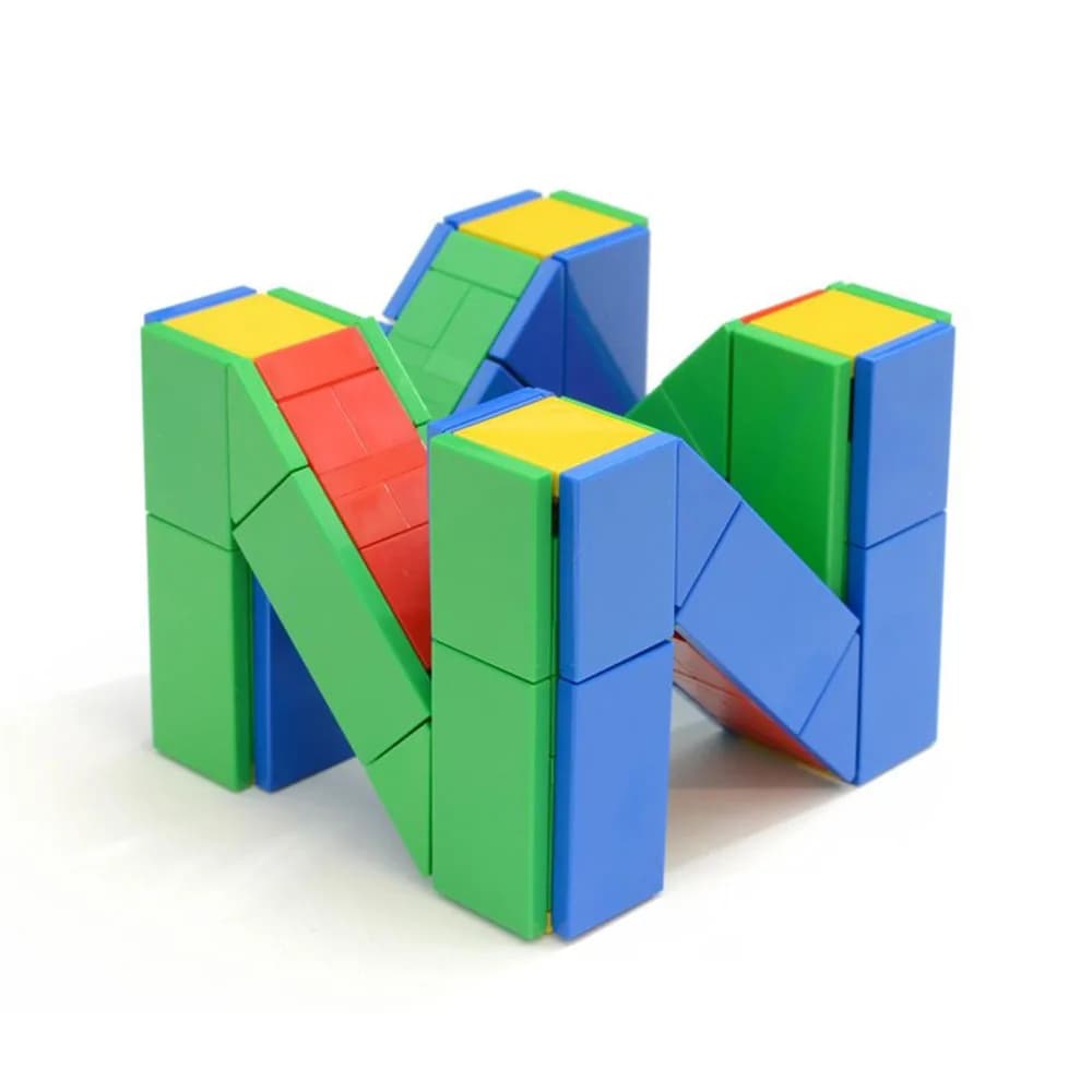 Blocs de construction d'ornement de bureau créatif, jeu classique, Logo 64, jouet d'assemblage éduca