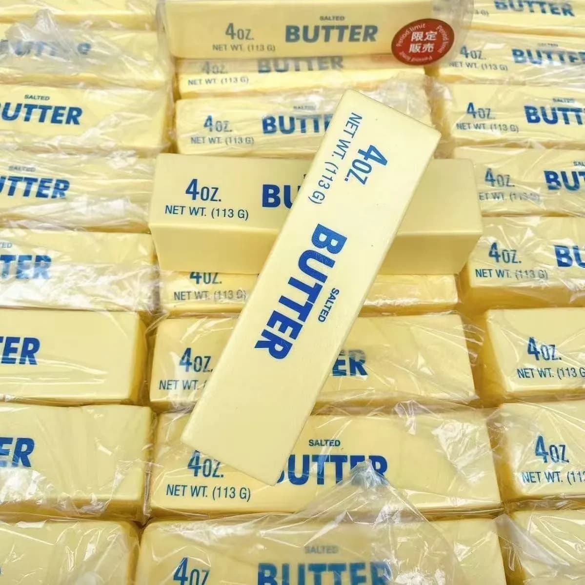 Jouets anti-stress élastiques en forme de bâton de beurre, bâton de fromage amusant à presser, jouet